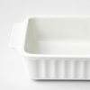 POETISK IKEA Oven Dish - 30x20cm, Off-White