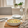POETISK IKEA Oven Dish - 32x21cm, Off-White