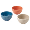 KEJSERLIG IKEA Set of 3 Bowls, Mixed Colours - 10cm