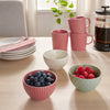 KEJSERLIG IKEA Set of 3 Bowls, Mixed Colours - 10cm