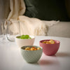 KEJSERLIG IKEA Set of 3 Bowls, Mixed Colours - 10cm