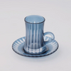 Dallaty 12-Pieces Tea Cup Set, Blue
