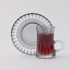 Dallaty 12-Pieces Tea Cup Set, Grey
