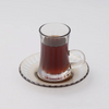 Dallaty 12-Pieces Tea Cup Set, Brown