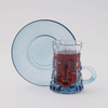 Dallaty 12-Pieces Tea Cup Set, Blue