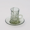 Dallaty 12-Pieces Tea Cup Set, Green