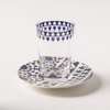 Dallaty Bahja 12-Pieces Teacup Set - Blue/White