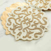 Shadeen Beaded Table Runner - 33x91cm, Ivory Gold