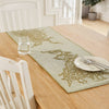 Wilbur Beaded Table Runner - 33x91cm, Gold