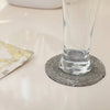 Fiesta Beaded Set of 4 Coaster, Silver