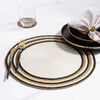 Gresham Beaded Placemat - 38cm, Gold