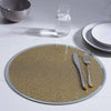 Gatsby Glass Placemat - 38cm, Gold