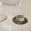 Fiesta Beaded Set of 4 Coaster, Gold