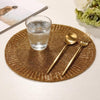 Imperium Beaded Placemat - 38cm, Gold