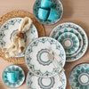 Serene 20-Pieces Porcelain Dinner Set - Serves 4