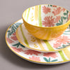 Hazel 12-Pieces New Bone China Dinner Set - Serves 4