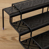 Monale Expandable Spice Rack, Black