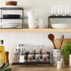 Monale Expandable Spice Rack, Black