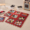 Disney Mickey 9-Pieces Extra Thick Kids Playmat - 91x91x1cm
