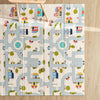 Neighbourhood Double-Sided Foldable Kids Playmat - 177x197cm