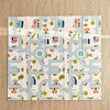 Neighbourhood Double-Sided Foldable Kids Playmat - 177x197cm