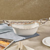 Danietta Deep Serving Bowl with Handles - 43x22cm