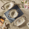 Danietta Oval Shaped Platter - 42x22cm
