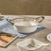 Danietta Deep Serving Bowl with Handles - 35x26cm