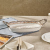 Danietta Oval Shaped Platter - 42x22cm