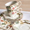Serina 12-Pieces Porcelain Espresso Set - 90 ml, Serves 6