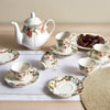 Serina 12-Pieces Porcelain Espresso Set - 90 ml, Serves 6