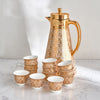 Amina 13-Pieces Porcelain Qahwa Set