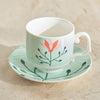 Kai 12-Pieces New Bone China Espresso Set - 90 ml, Serves 6