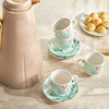 Kai 12-Pieces New Bone China Espresso Set - 90 ml, Serves 6
