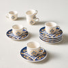 Floreal Sao Luis 12-Pieces Ceramic Espresso Set - 65 ml, Serves 6