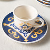 Floreal Sao Luis 12-Pieces Ceramic Espresso Set - 65 ml, Serves 6