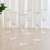 Raqiya 6-Piece Flute Glass Set - 205ml