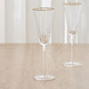 Raqiya 6-Piece Flute Glass Set - 205ml