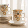 Aya 20-Piece Porcelain Tea Set - Serves 6