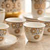 Aya 20-Piece Porcelain Tea Set - Serves 6