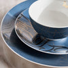 Diaa Allam-Ehsan 18-Piece New Bone China Dinner Set - Serves 6