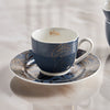 Diaa Allam-Ehsan 12-Piece New Bone China Espresso Set - 90 ml