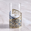 Diaa Allam-Ehsan Stainless Steel Hurricane Candleholder - 30cm