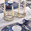 Diaa Allam-Ehsan Stainless Steel Taper Candleholder - 10cm