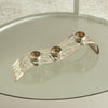 Diaa Allam-Ehsan 3-Arm Metal Tealight Candle Runner - 10cm