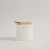 Alberto 4-Pieces Borosilicate Glass Canister Set with Wood Lid