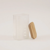 Alberto 4-Pieces Borosilicate Glass Canister Set with Wood Lid