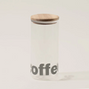 Alberto 3-Pieces Glass Canister Set