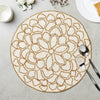 Fiona Beaded Round Placemat - 38 cm