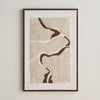 Merope Framed Wall Art - 60x90 cm